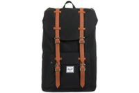 Herschel Little America Rugzak Black Tan Mid Volume