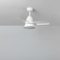 Ventilator wit modern met led lichtbron lamp lamp 910mm