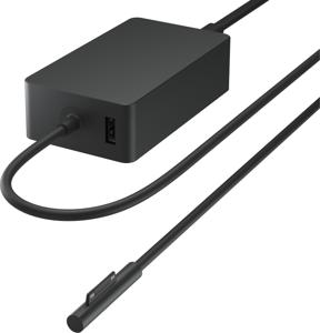 Microsoft Surface 65W Power Supply Laptop, Tablet Zwart AC Binnen