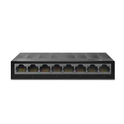 LiteWave LS1008G - Switch - onbeheerd - 8 x 10/100/1000 - desktop, wandbevestiging