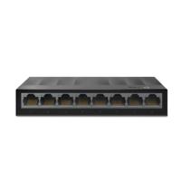 LiteWave LS1008G - Switch - onbeheerd - 8 x 10/100/1000 - desktop, wandbevestiging