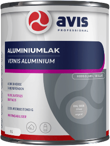 avis aluminiumlak ral 9007 1 ltr