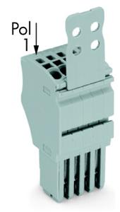 WAGO 2020-109/134-000 Connector, female 25 stuk(s)