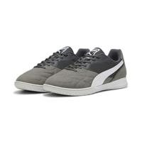 PUMA Unisex King Top It voetbalschoen, Shadow Grey PUMA Wit Glacial Grey, 44 EU