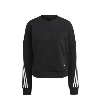 adidas Performance sportsweater zwart/wit