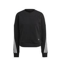 adidas Performance sportsweater zwart/wit