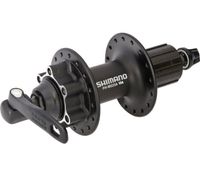 Shimano Achternaaf FH-M525 8/9/10 speed 36 gaats 6 bouts remschijfbevestiging zwart - thumbnail