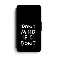 Don't Mind: iPhone XS Max Flip Hoesje