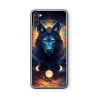 Wolf Dreamcatcher: Samsung Galaxy A11 Transparant Hoesje