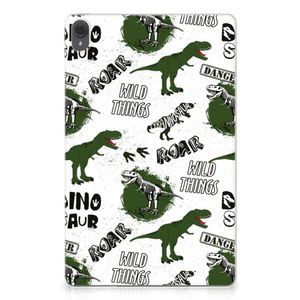 Back Case voor Lenovo Tab P11 | P11 Plus Dinosaurus