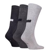 Puma Sportsokken Cushioned New Generation 3-pack Grey Melange-43/46