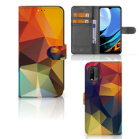 Xiaomi Redmi 9T | Poco M3 Book Case Polygon Color - thumbnail