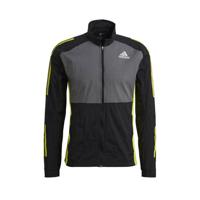 adidas Performance Own The Run hardloop jack zwart/grijs/geel