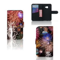 Samsung Galaxy Xcover 4 | Xcover 4s Wallet Case met Pasjes Vuurwerk