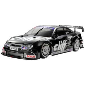 Tamiya 1:10 RC auto Elektro Racewagen Opel Calibra V6 Cliff Zwart Brushed 4WD Bouwpakket