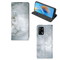 Bookcase OPPO A74 4G Painting Grey - thumbnail