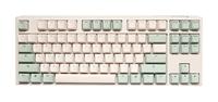 Ducky One 3 Matcha TKL clavier USB US International Beige, Gris