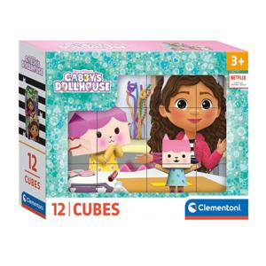 Clementoni Blokpuzzel Gabby&apos;s Poppenhuis, 12st.