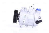 Compressor, airconditioning NISSENS, Spanning (Volt)12V, u.a. für VW, Seat, Skoda, Audi