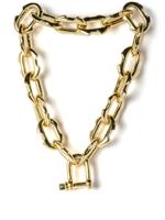 Parts of Four Schakelketting choker - Goud