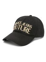 Versace Jeans Couture casquette en coton à logo - Noir - thumbnail