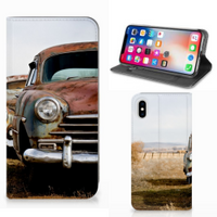 Apple iPhone Xs Max Stand Case Vintage Auto - thumbnail