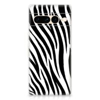 Google Pixel 7 Pro TPU Hoesje Zebra - thumbnail