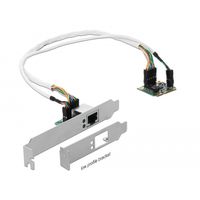 DeLOCK Mini PCle I/O PCle half size 1x Gigabit Lan netwerkadapter Low Profile - thumbnail