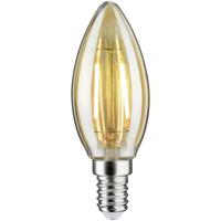 Paulmann 28704 LED-lamp Energielabel F (A - G) E14 Kaars 2.6 W = 26 W Goud (Ø x h) 35 mm x 98 mm 1 stuk(s) - thumbnail