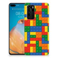 Huawei P40 TPU bumper Blokken - thumbnail