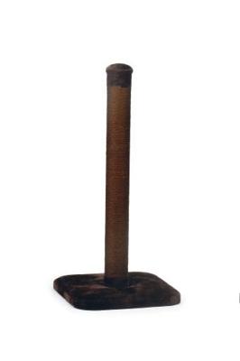 Beeztees wumblo - krabpaal - bruin - 55x55x120 cm Beeztees wumblo - krabpaal - bruin - 55x55x120 cm