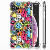 Apple iPhone Xs Max Anti Shock Bumper Case Punk Rock