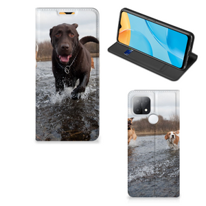 OPPO A15 Hoesje maken Honden Labrador