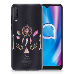 Alcatel 1S (2020) Telefoonhoesje met Naam Boho Dreamcatcher