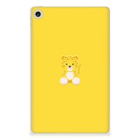 Lenovo Tab M10 Plus (3e generatie) Tablet Back Cover Baby Leopard - thumbnail