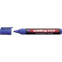 Edding 300 4-300003 Permanent marker Donkerblauw Watervast: Ja - thumbnail