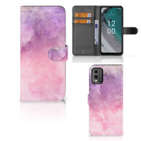 Hoesje Nokia C32 Pink Purple Paint - thumbnail