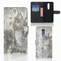 Nokia 3.1 Plus Bookcase Beton Print