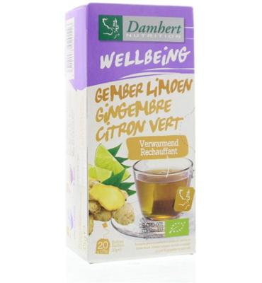 Damhert Damhert Tea Time Gember Limoen (20st) Damhert Damhert Tea Time Gember Limoen (20st)