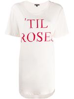 Ann Demeulemeester t-shirt imprimé Til Rose