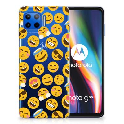 Motorola Moto G 5G Plus TPU bumper Emoji