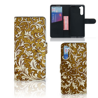 Wallet Case OnePlus Nord Barok Goud