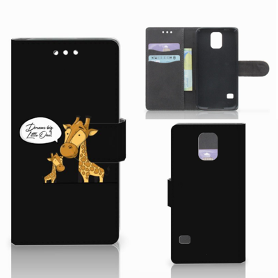 Samsung Galaxy S5 | S5 Neo Leuk Hoesje Giraffe Samsung Galaxy S5 | S5 Neo Leuk Hoesje Giraffe