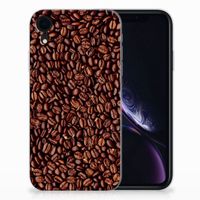 Apple iPhone Xr Siliconen Case Koffiebonen - thumbnail