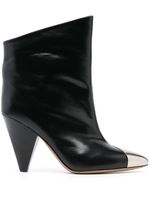 ISABEL MARANT bottines Lapio en cuir 90 mm - Noir