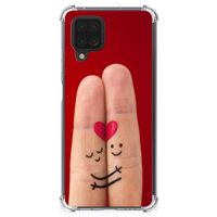 Samsung Galaxy A12 Anti Shock Bumper Case Liefde - Origineel Romantisch Cadeau - thumbnail