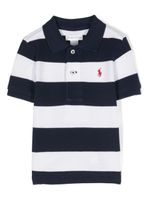 Ralph Lauren Kids polo à logo Polo Pony brodé - Blanc