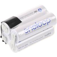 Panasonic eneloop Würfel F2x2 Accupack Aantal cellen: 4 Batterijgrootte: AA (penlite) U-soldeerlip NiMH 4.8 V 1900 mAh - thumbnail