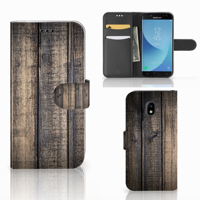 Samsung Galaxy J3 2017 Book Style Case Steigerhout