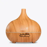 Dewdrop aroma diffuser 400ml licht hout